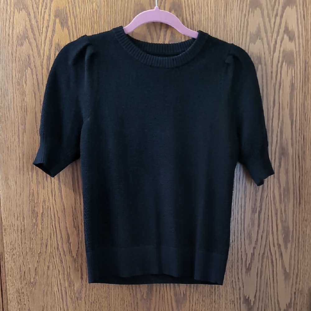 Nine West Charcoal Knit Top